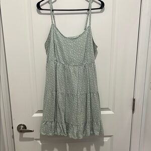 Floral Green Sundress